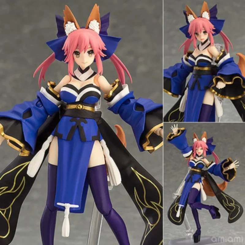 15CM Fate/EXTRA Caster Tamamo No Mae Figure Action Model Decoration Cartoon Doll Ornament Collection Toys Gifts Present Ins