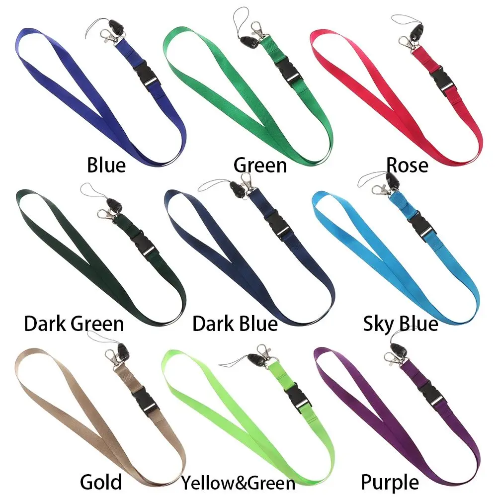 Cute ID Card Rope Fashion Keys Gym Holder Mobile Phone Lanyard Neck Strap Mobile Phone Straps