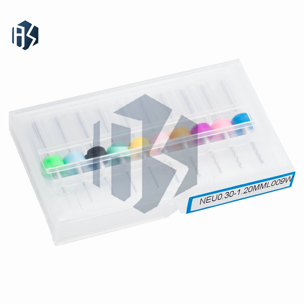 10PCS PCB Mini Drill Bit Set (0.3–1.2mm) – Tungsten Steel Carbide Bits for PCB & CNC Drilling Machines