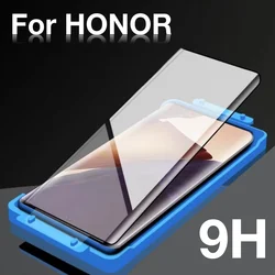 for HONOR Magic 5 PRO 4 3 HONOR V40 50 60 70 80 90 PRO X40 SE Explosion-proof Screen Protector Glass Protective with Install Kit