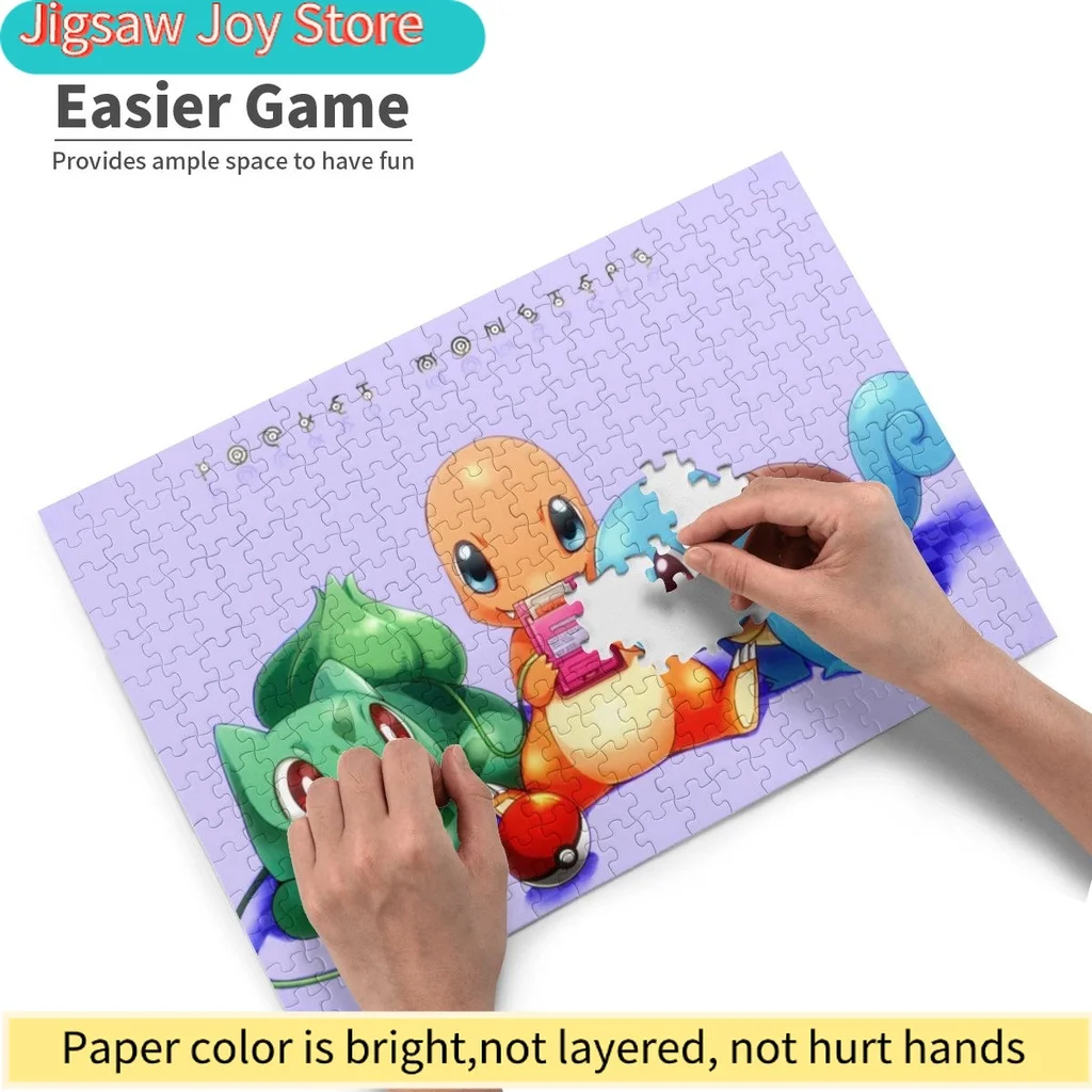 

Pokémon Toddlers Educational Toy Jigsaw Release Pressure Puzzle Puzzle Puzzle Theme Assembled Toys