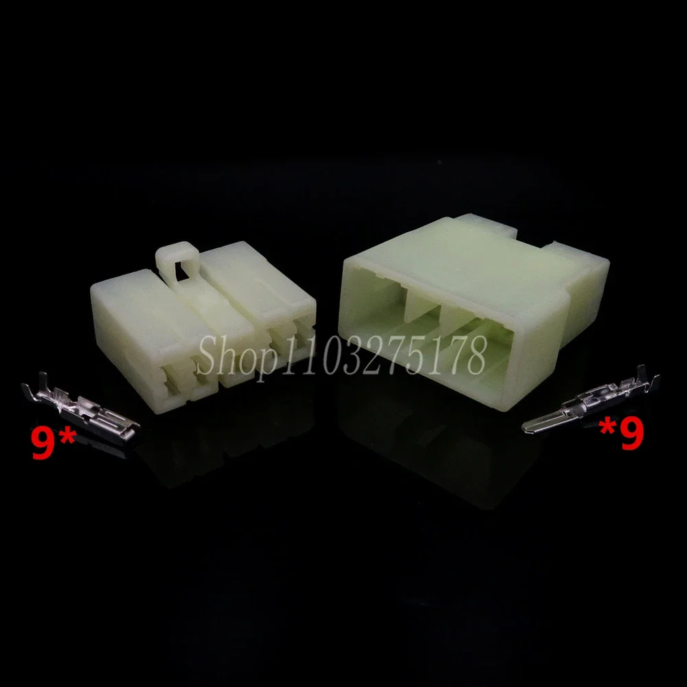 1 Set 9 Pin 172506-1 172496-1 Unsealed Automotive Wire Harness Electrical Connector With Terminals