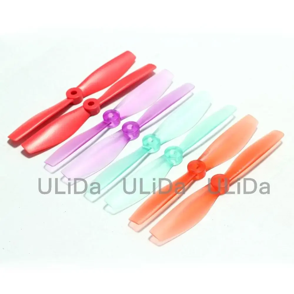 2PCS/1PAIRS 5045 Clear Transparent Props Bullnose The Indestructible Propellers For QAV250 ZMR250