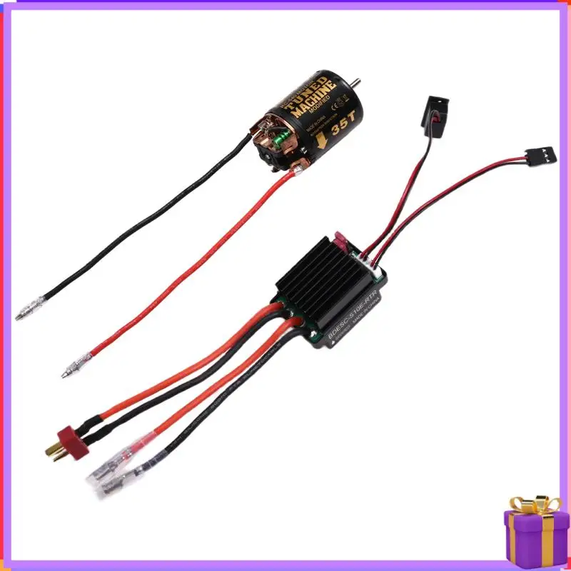 

Усовершенствованный матовый двигатель 540, комбинированный набор управления скоростью ESC, гонки для восхождения по дрифту для 1/10 RC Cralwer/лодки