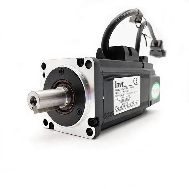 750W AC Servo Motor 220V 2.39N.m 3000RPM Single Phase ServoMotors Pulse/EtherCAT/CANopen Servo Driver for CNC Machine