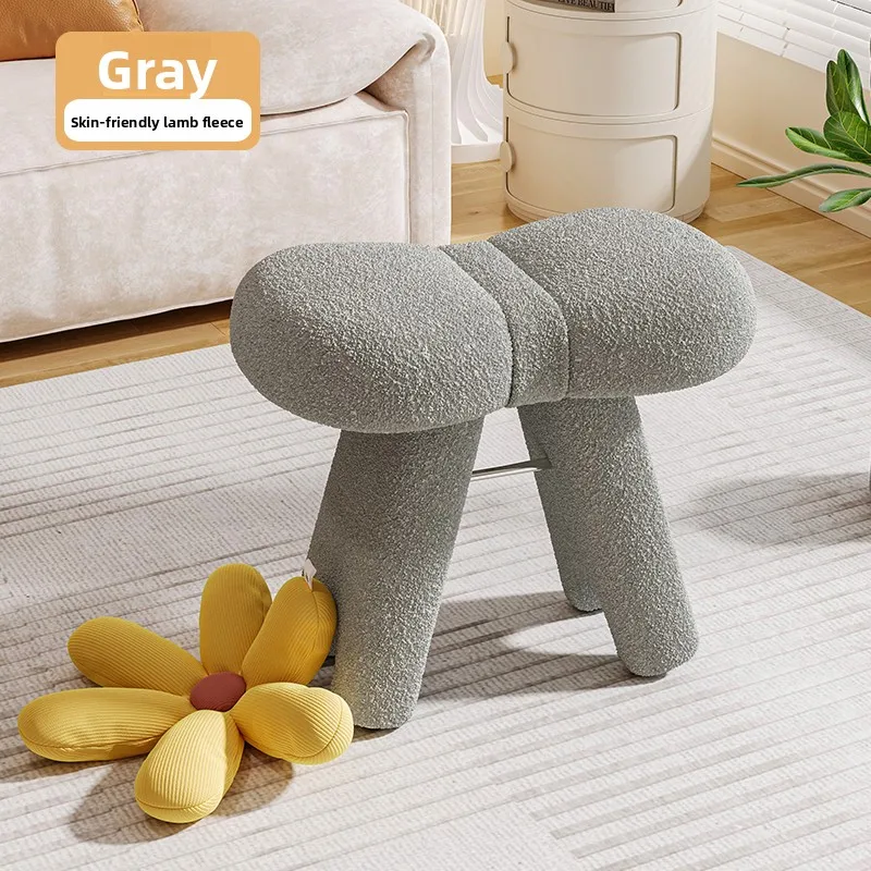 Variant: Grey lamb wool