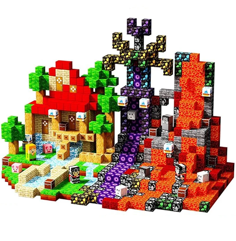 

Магнитные строительные блоки, развивающие обучающие игрушки, несколько цветов на выбор, дарят детям сюрприз.