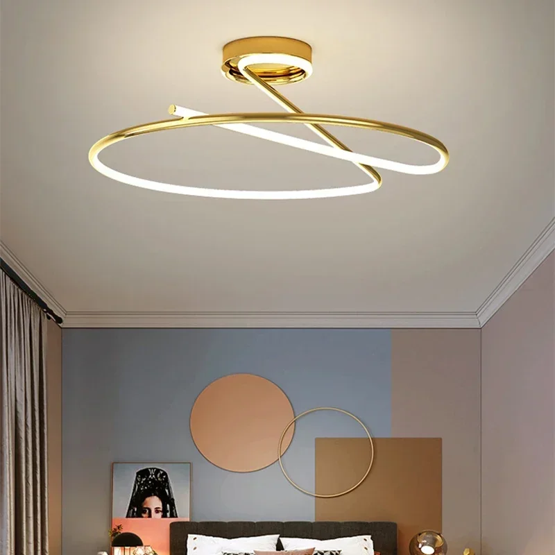 

Modern LED Ceiling Lamp Aisle Chandelier for Living Dining Room Bedroom Loft Home Decoration Indoor Lighting Fixtures Lustre