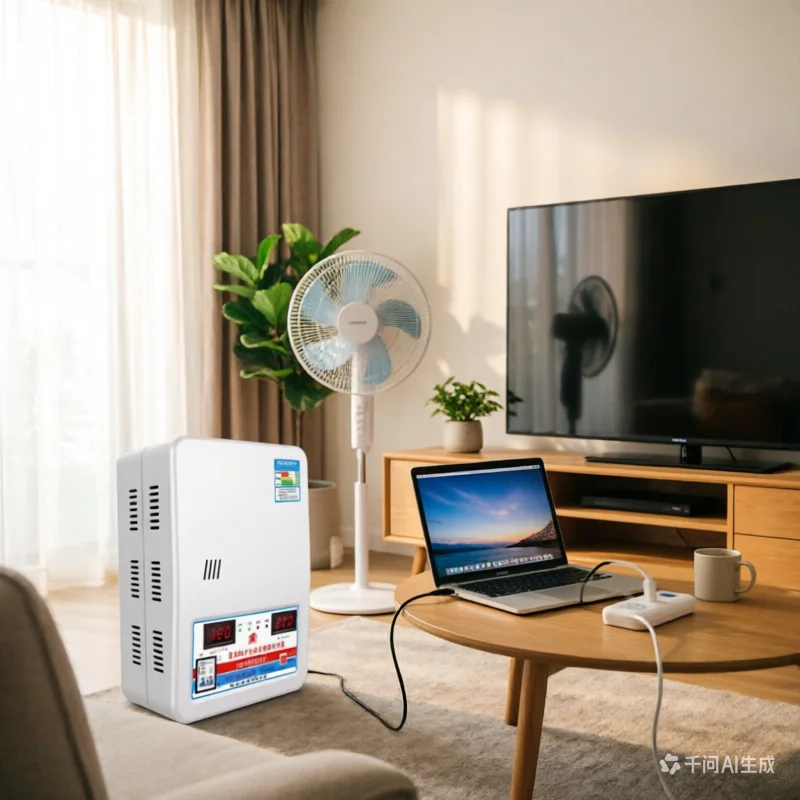 

120V-270V to 220V Voltage Stabilizer for Household - Automatic Power Regulator & Stabilized Supply for Home Appliances, Tools &