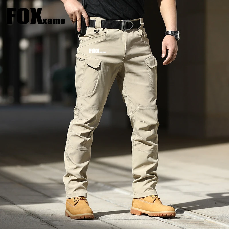 Fox Xamo Cycling City Militaire Tactische Broek Mannen Leger Broek Casual Mannen Wandelbroek Buiten Broek Cargo Waterdichte Broek