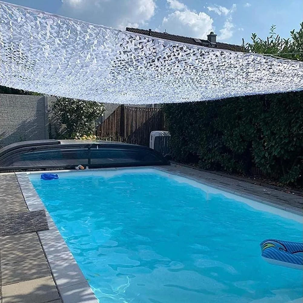Military Camouflage Net, Hunting Camouflage Net, Garden Terrace Net, Car Sunshade, White, Green, Black, Jungle and Desert.