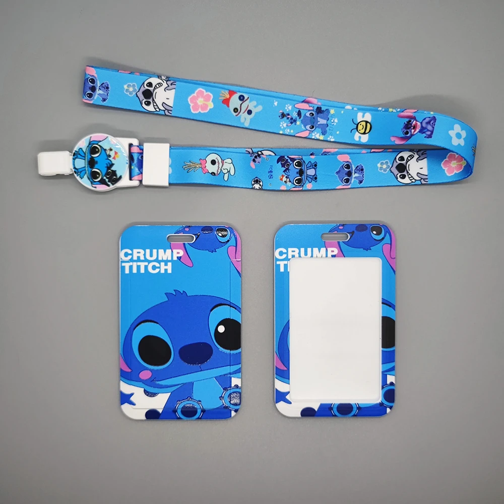 Cartoon Hard Bus Push Card Sleeve Heat Transfer Student Campus Catalan Lanyard Worker Brand Rice Card Steedy