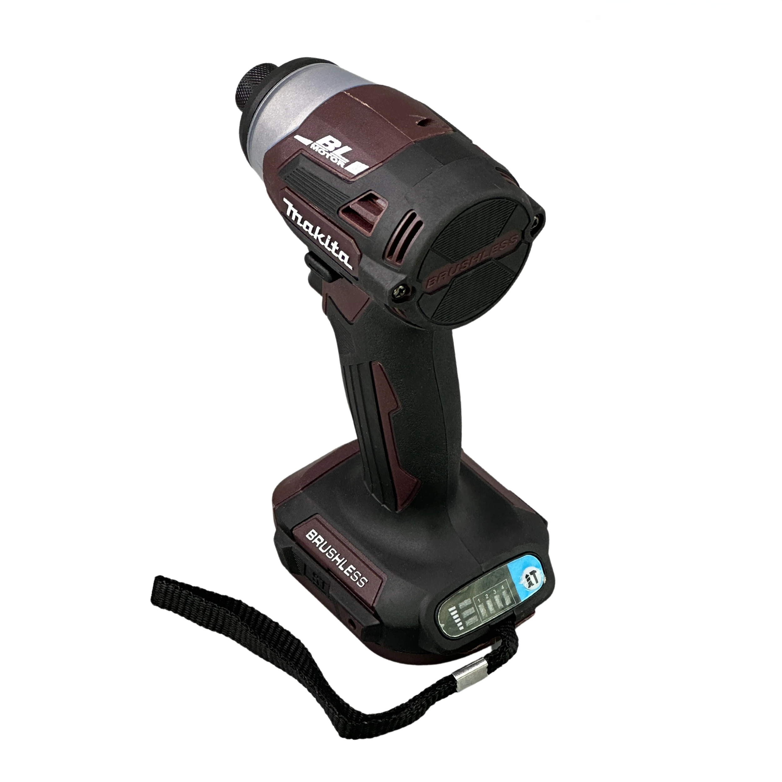 Makita DTD173-destornillador de impacto recargable, destornillador eléctrico de litio sin escobillas, 18V, Color café