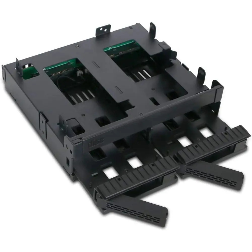 

2.5 SAS/SATA HDD/SSD Mobile Enclosure with Ultra Slim CD/DVD Drive Slot or 5.25 Bay Option