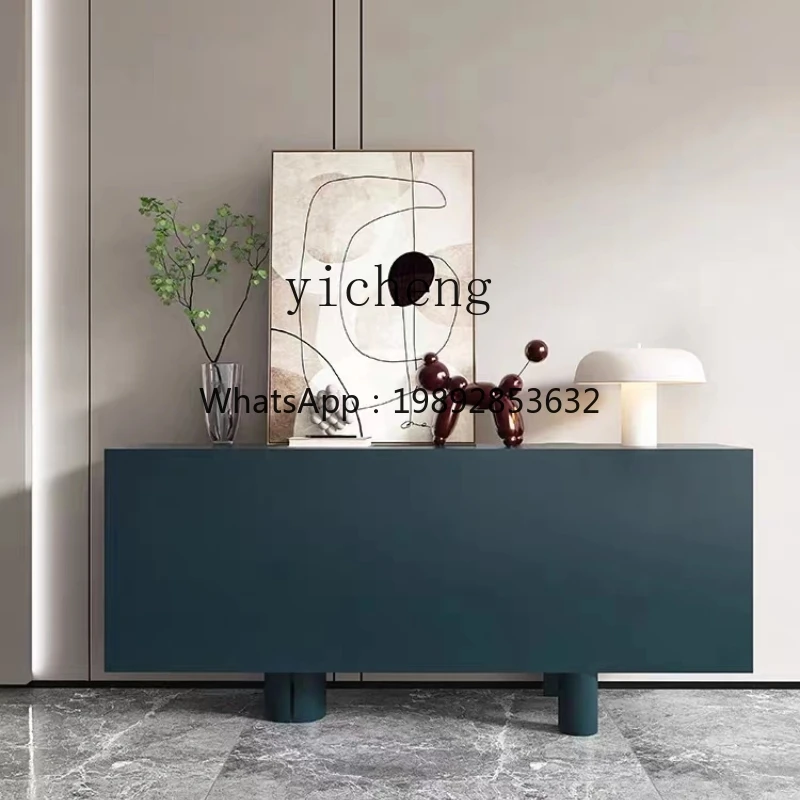 TQH Modern Creative Side Cabinet Living Room Corridor Entrance Cabinet Shoe Cabinet Dining Room Paint Locker