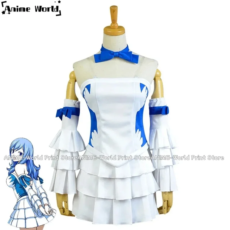 

《 Custom Size 》 Anime Juvia Lockser Cosplay Costume any Size