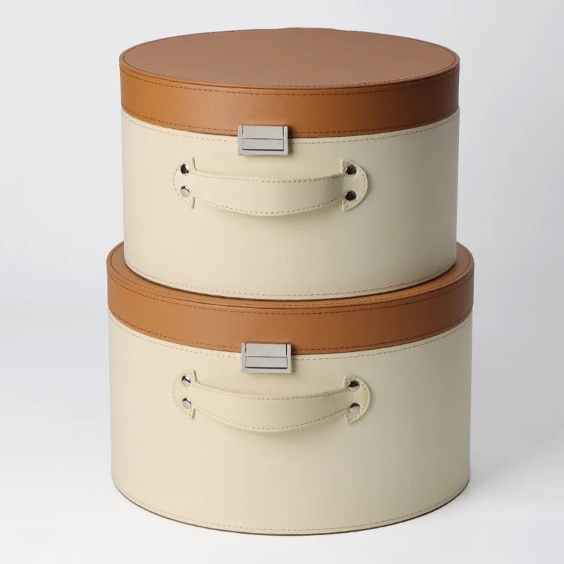 

Кожаный ящик для хранения одежды, органайзер, коробки для шкафа, аксессуары, чехол для организации роскошных чехлов для спальни, мебель для комнаты