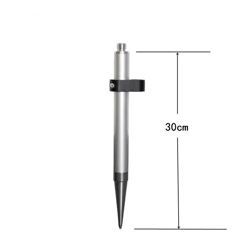 10cm 20cm 30cm 60cm Telescopic Mini Prism Pole 5/8x11\