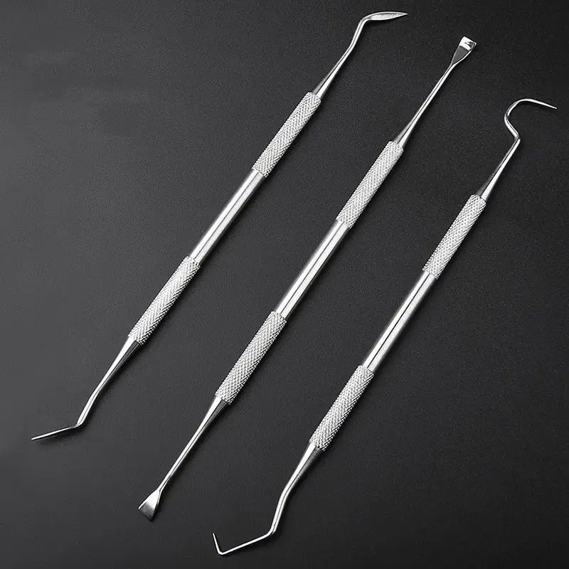 Stainless Steel Dental Probe Set for Removing Dental Plaque Cleaning Dental and Plaque Probes Household Dentistry Tools