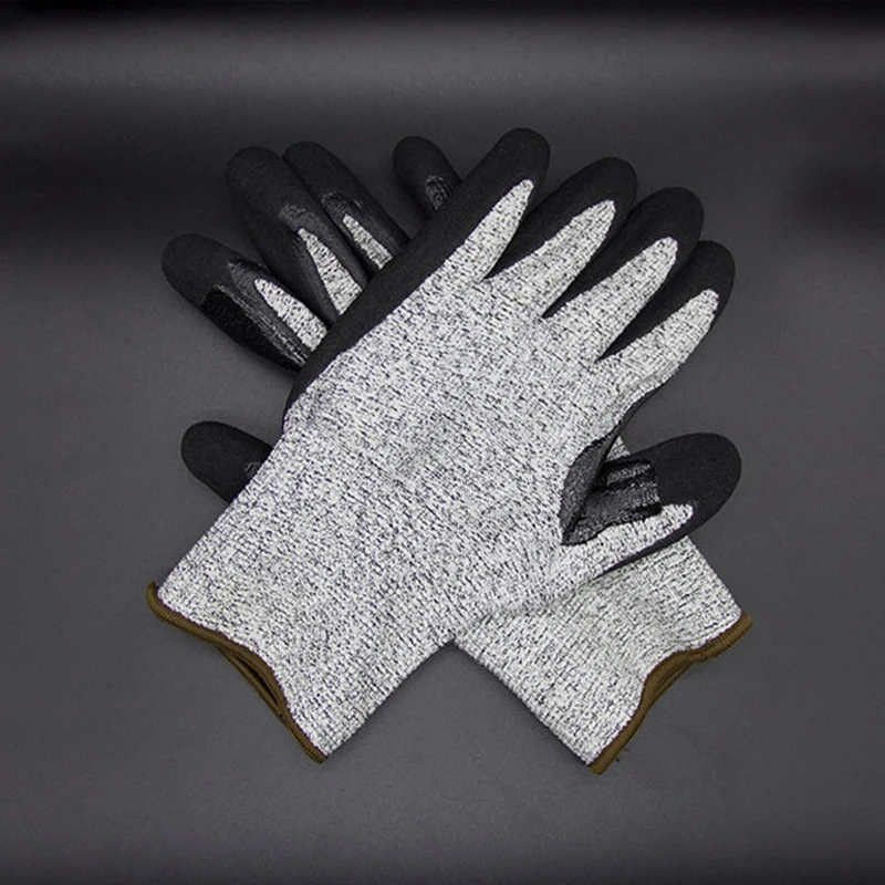 Protective Gloves Class 5 Wear resistant HPPE protective gloves are suitable for glass-related work