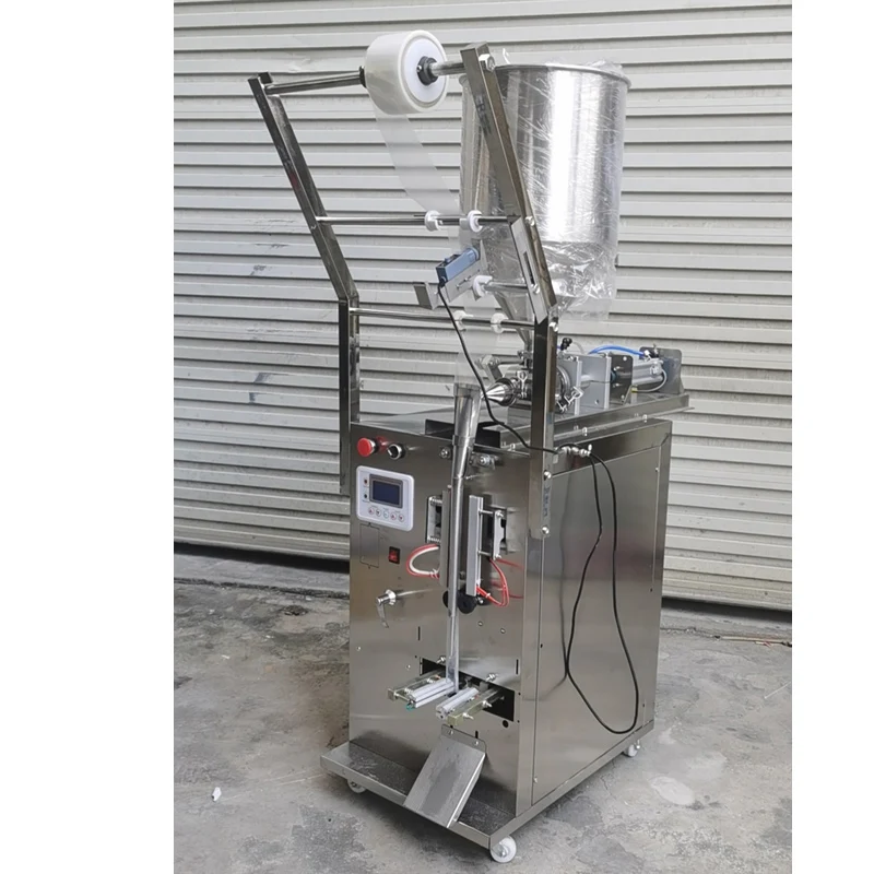 Mesin pengemas adonan cair otomatis 10-100ML, mesin pengemas pasta Sachet isi madu untuk Madu