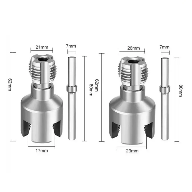 1/2Inch 3/4Inch Broken Pipe Extractor Manual Electric for Rusted Faucet C7AC