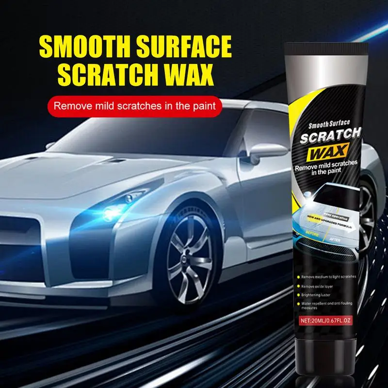 Scratch Repair Wax for Car 20ml Repair Paste Scratch Polishing Repair Wax Paint Stains Scratch Remover Cleaning Car Restorer for