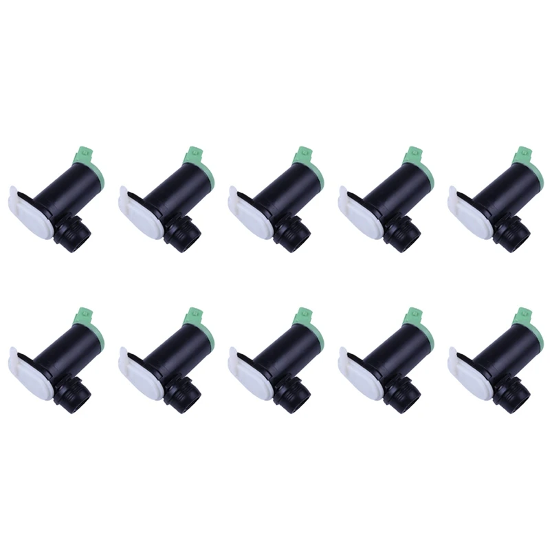 

10X Windshield Twin Outlet Washer Pump For Peugeot 106/206/306/406/806 643460 Double Outlet Cleaning Pump