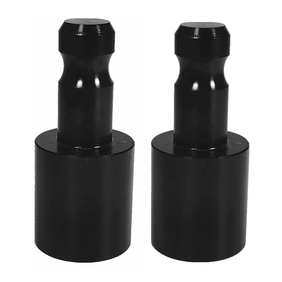 2 pcs Black Adapter 5/8