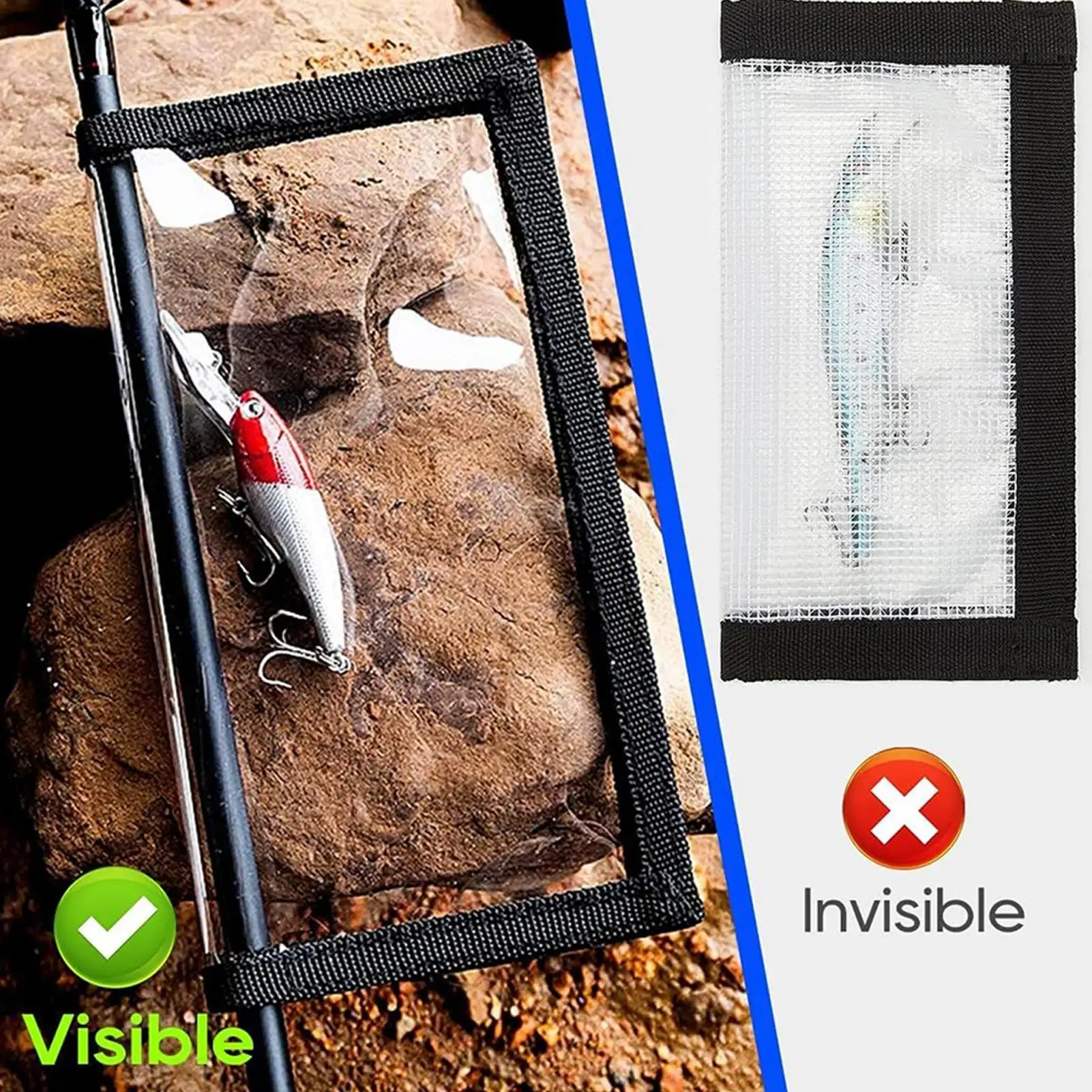 Transparent PVC fishing bait c - Fishing Equipment Bag recensione e prezzo