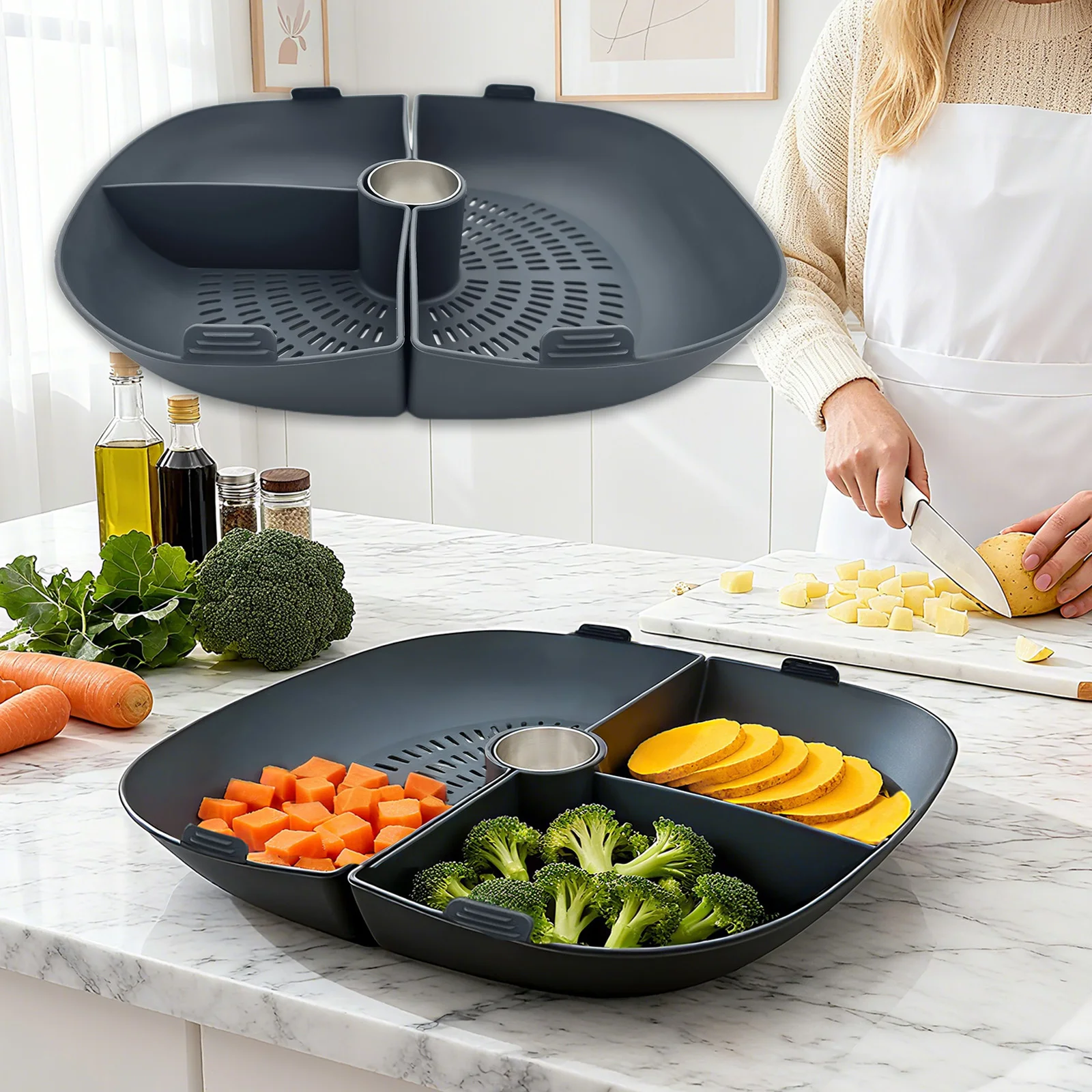 Silicone Grid Steam… - image