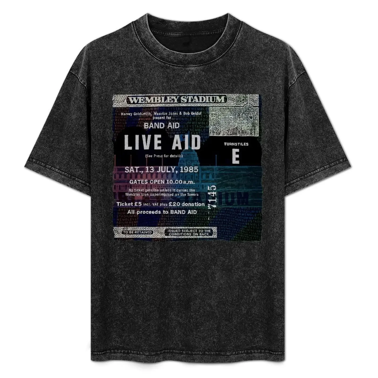 

Live Aid 1985 - just the ticket! T-Shirt High Quality Durable T-Shirt