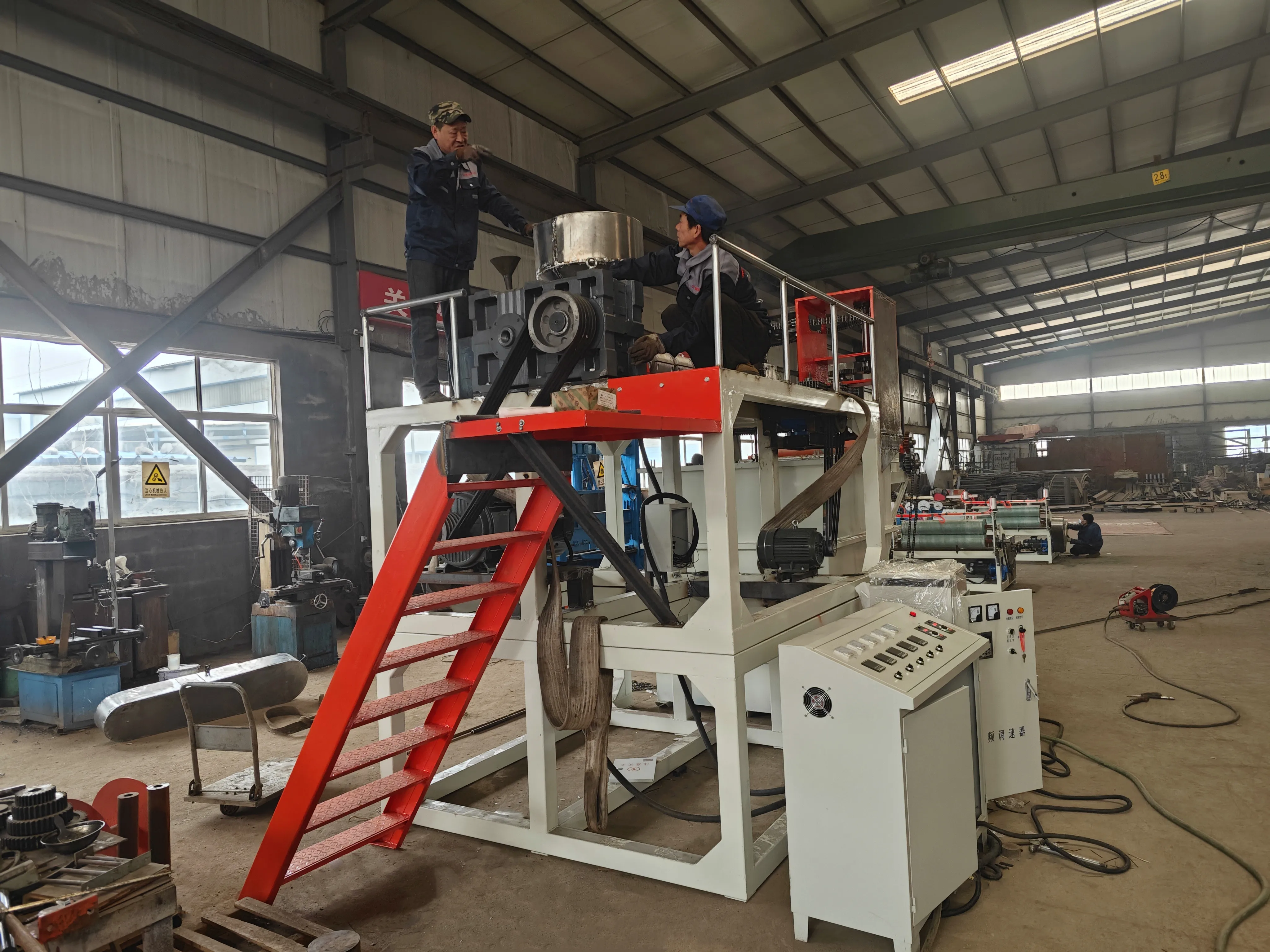 플라스틱 압출기 모기장 곤충망 제조기 창문 메쉬 제조 장비