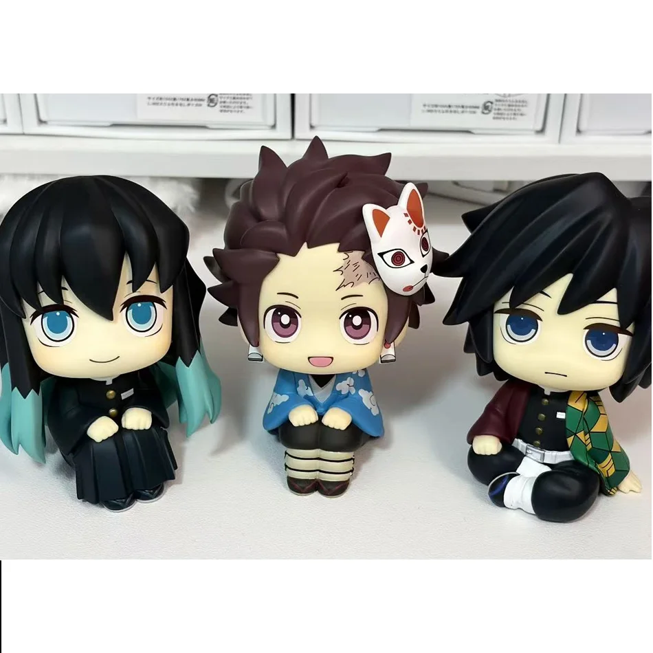 Japan Anime Demon Slayer LOOK UP Mitsuri Kanroji Sanemi Shinazugawa Giyuu Tomioka Muichiro Tokito Figuren Spielzeug 11cm