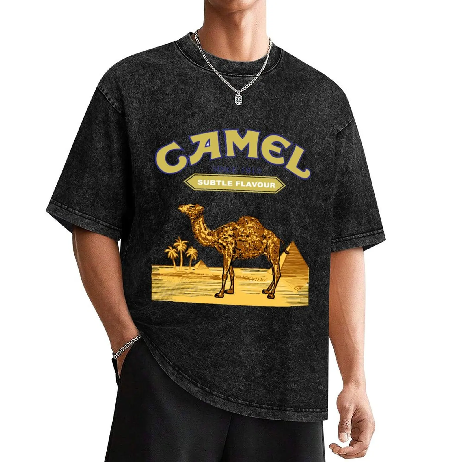 COOL CAMEL T-Shirt vintage anime shirt street wear tops men clothes