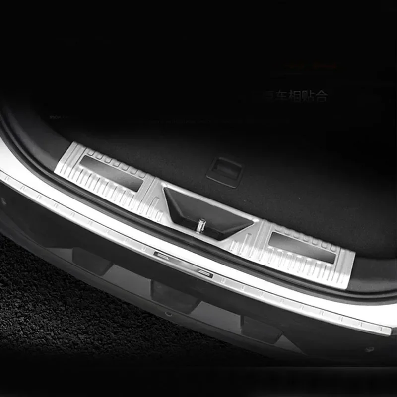 

For FAW BESTURN T77 2019-2022 Trunk Guard Plate Protective Decoration Cover Stainless Steel M77