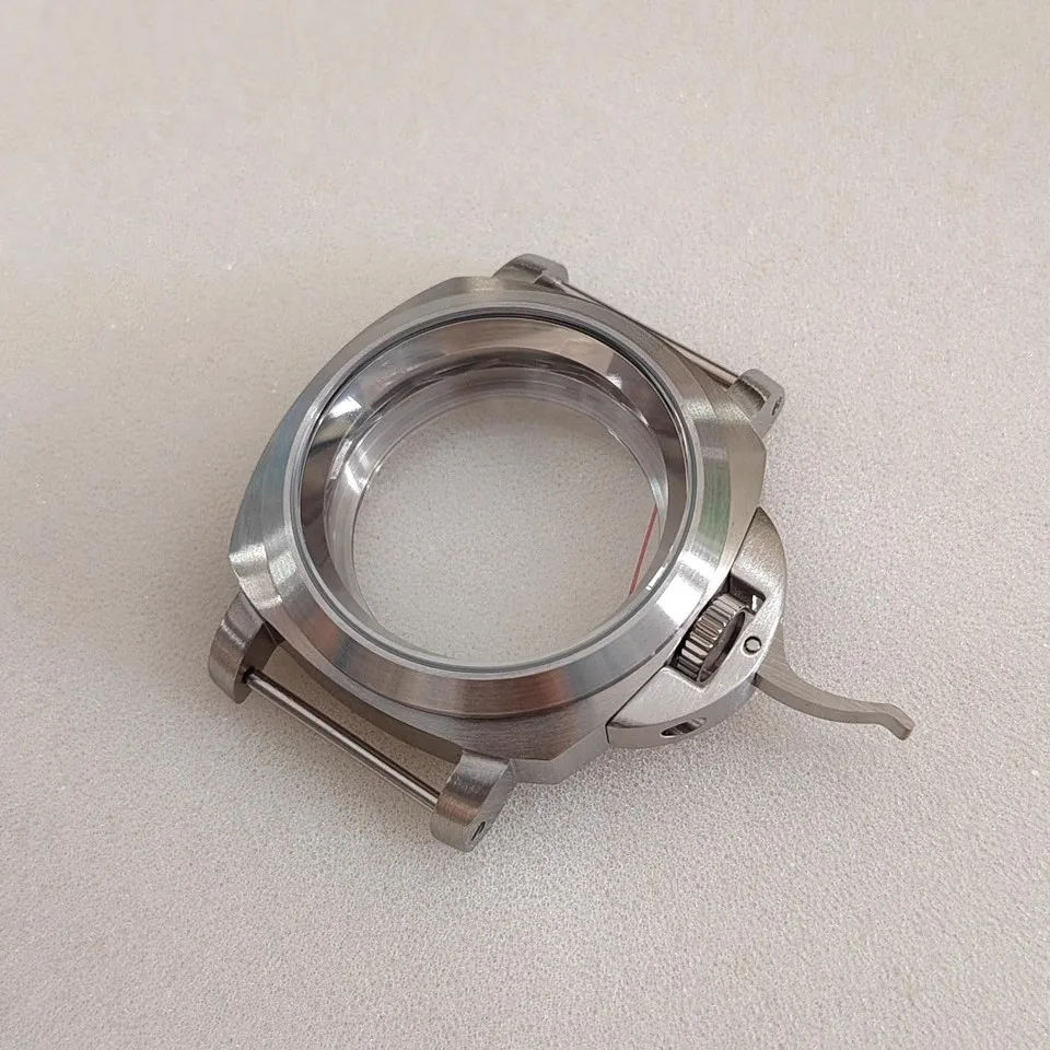 Watch Accessories 40MM  316L Stainless Steel Case with Handle Guard Suitable for Japan NH35/36/4R/7S Movement