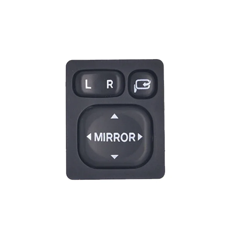 Car Rearview Mirror Folding Control Switch Lens Adjust Button for Toyota Rav4 Camry Vios 84872-52040 Auto Accessories