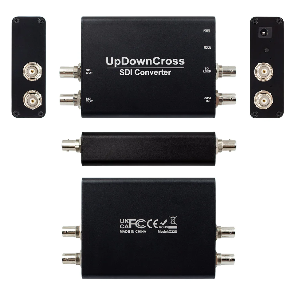 SDI Scaler Converter to SDI video Audio Converter  Aadpter ,2 SDI Upscaler Switcher Upscaler downsaler resolution for TV studios