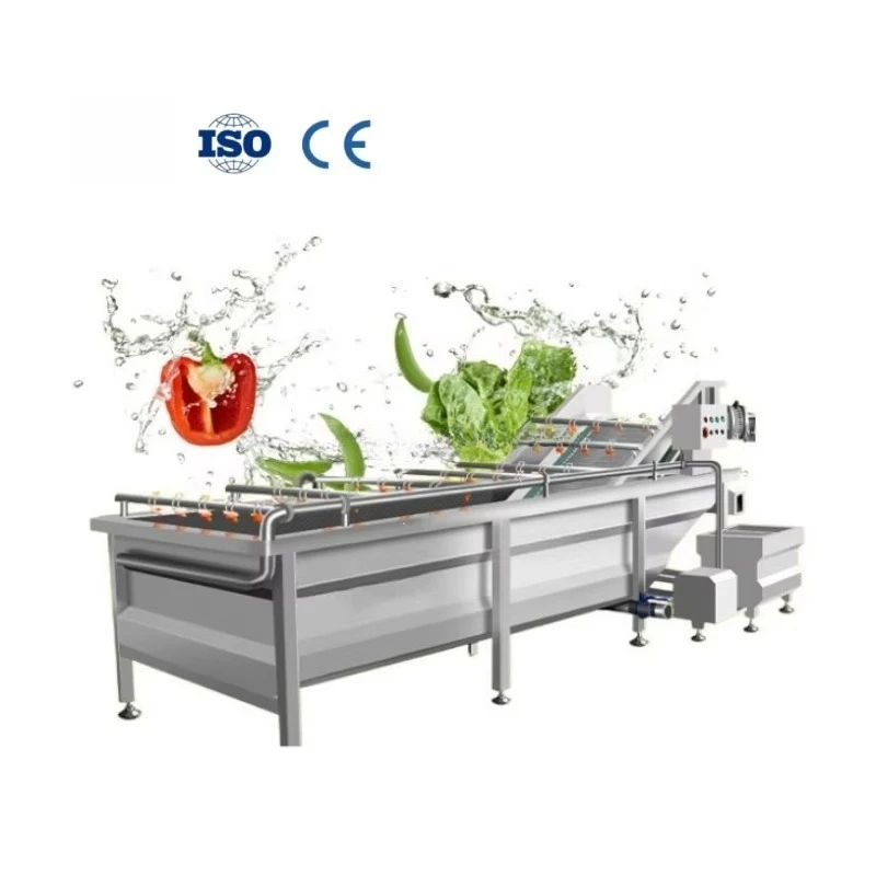 1000kg H Air Bubble Cleaning Machine for Cabbage Lettuce Pepper Eggplant Multi Functional Vegetable Fruit Washer Custom
