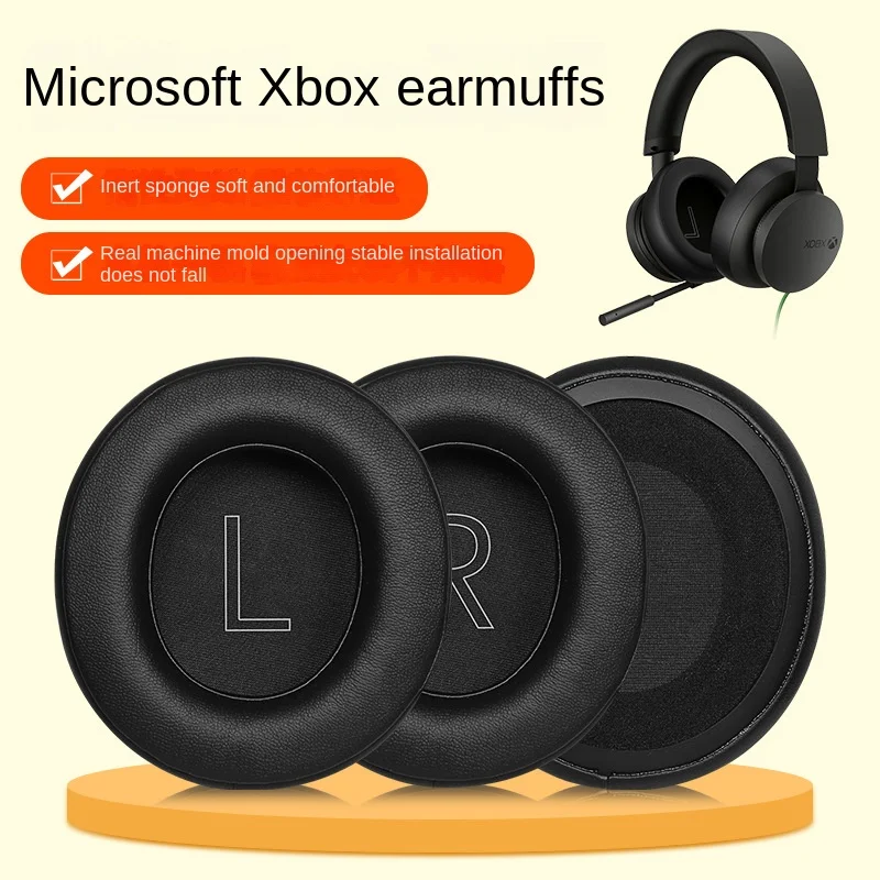 

Earpads For Microsoft Xbox One Wireless Earphone Cover Earmuffs Series X | S/PC Headphone Sponge Cover Replacement Accessories