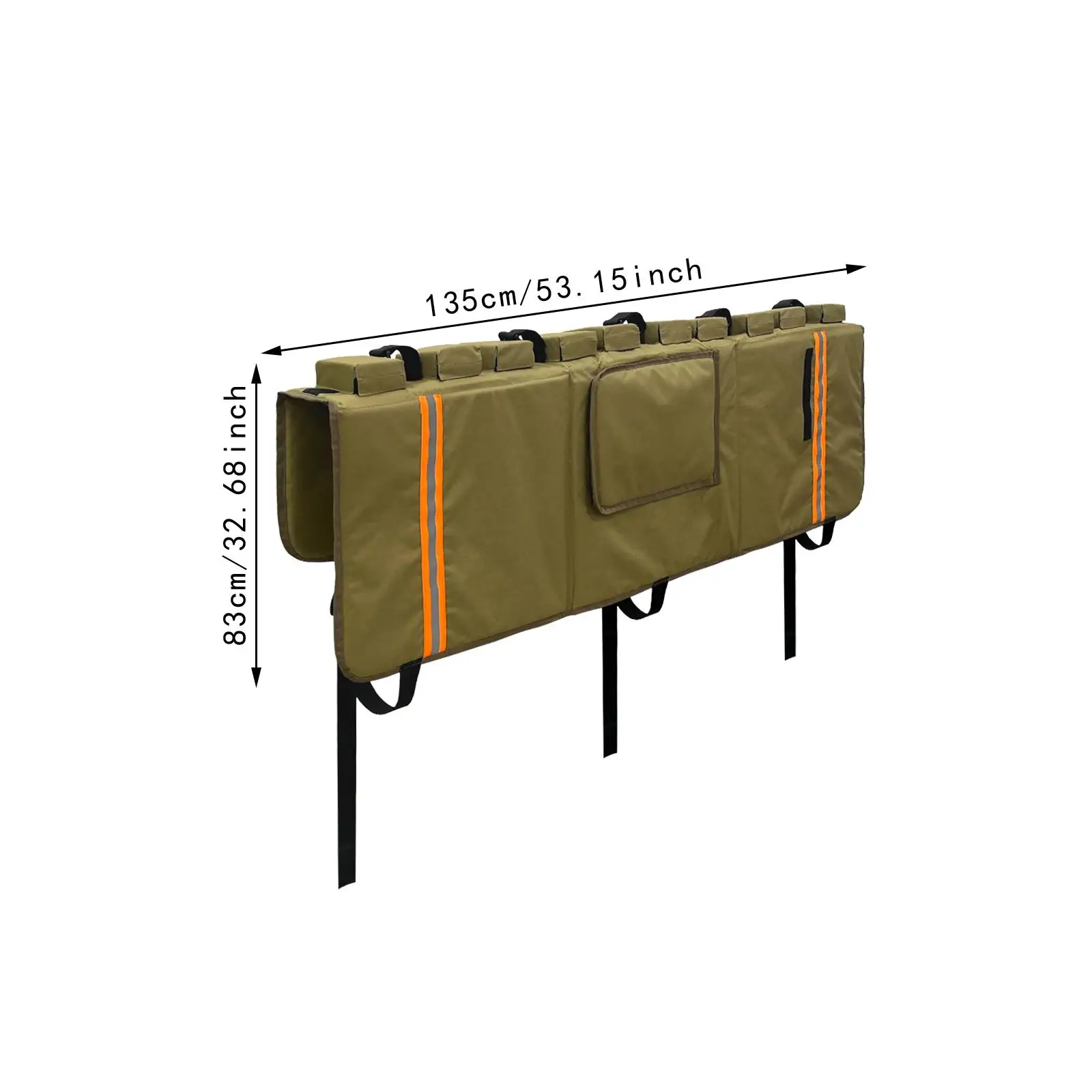 Outdoor Tailgate Pad for Mountain Bike Pickup Truck Tailgate Protection Pad Bicycle Rack Cover Protection Mat view 3