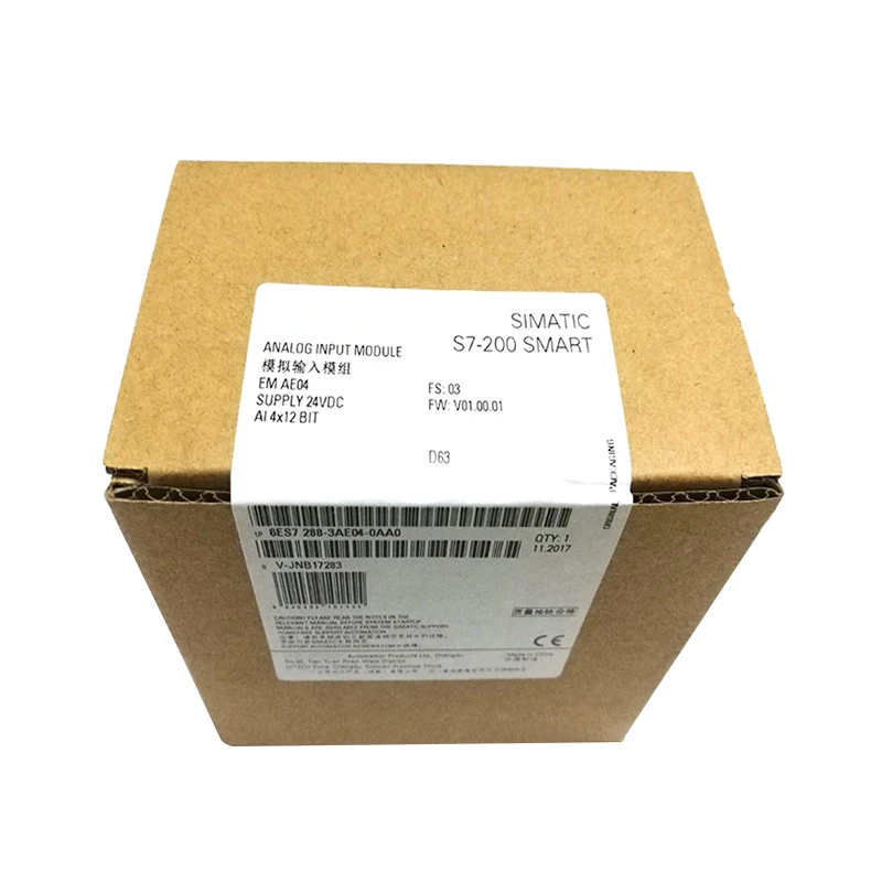 

Совершенно новый оригинальный 6ES7 288-3AE04-0AA0 6ES7288-3AE04-0AA0 программируемый модуль аналогового ввода