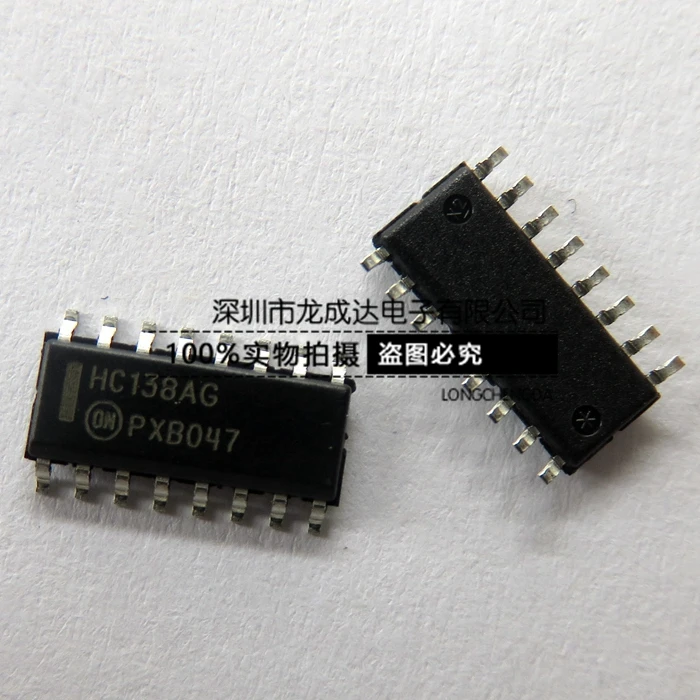 

30pcs original new MC74HC138ADG screen printing HC138AG IC decoder logic chip