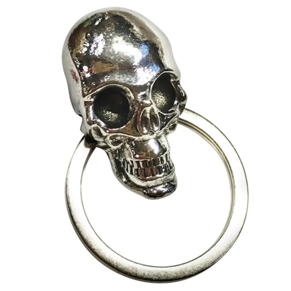 

Metal Demon Skull Key Cap Decorative Key Accessory Demon Skull Key Pendant for Most Motorcycles Halloween Party Favors