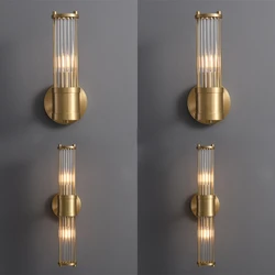 Modern Crystal LED Wall Lights Luxury Art Living Room Bedroom Bedside Corridor Dining Room Lighting Decoration Indoor Wall Lamps