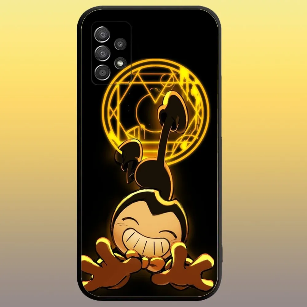 B-Bendy And The Ink Machines Phone Case for SamsungA 91,80,73,72,71,70,53,52,51,42,41,40,32,31,30,22,21,20,13 S 4G 5G Soft Case