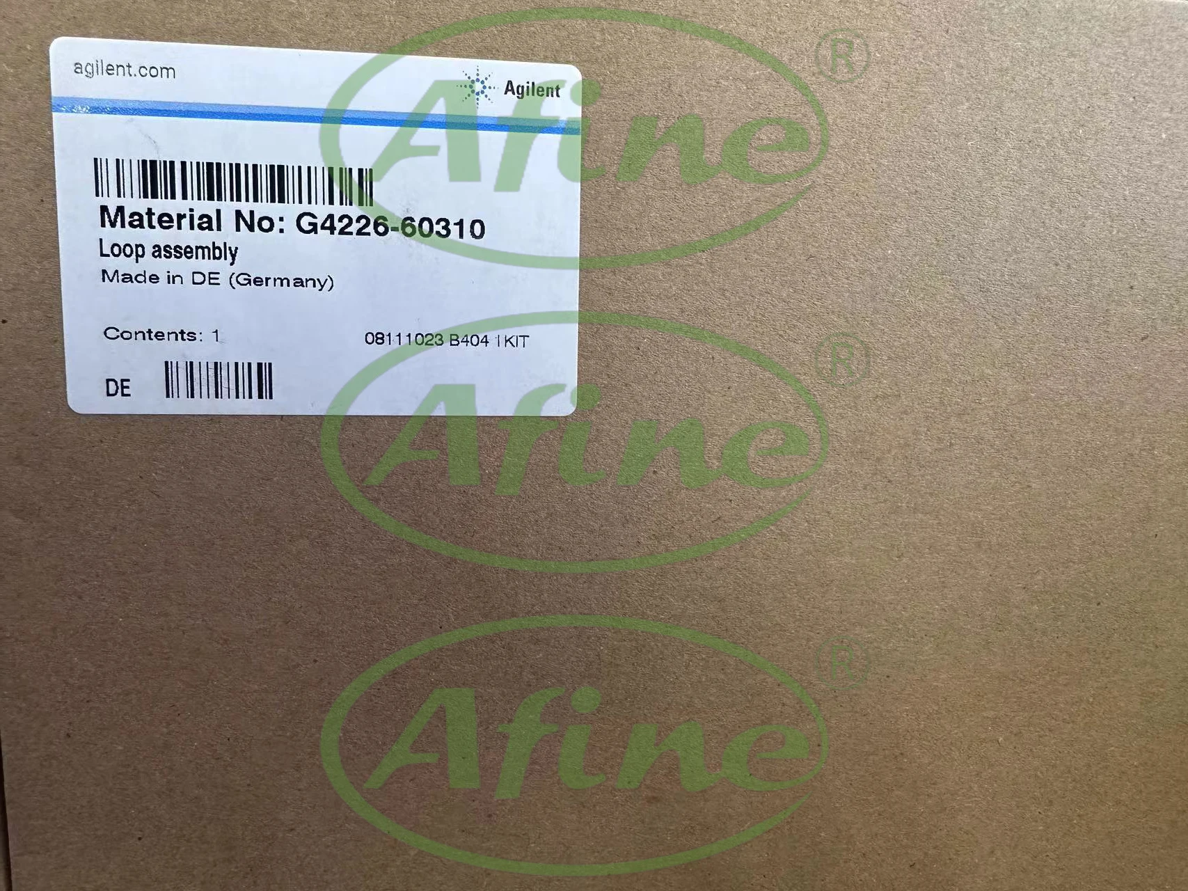 AFINE (Agilent G4226-60310), 20 μL Stainless Steel Sample Loop Assembly for G1367E & G4226A High Performance Autosamplers