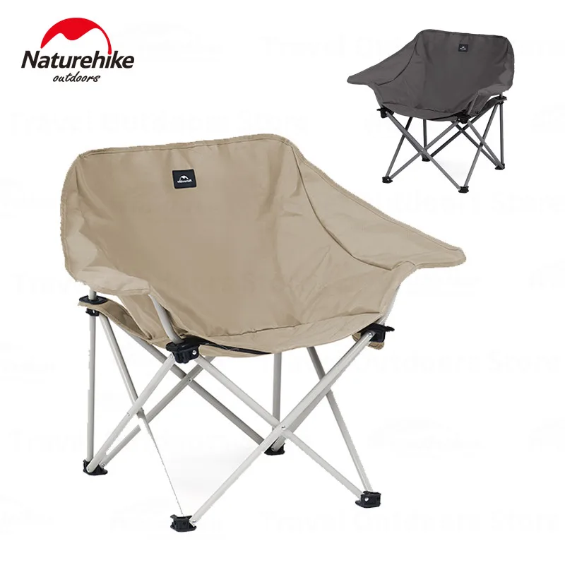 

Naturehike Camping Gathering Camping Chair Portable Folding Leisure Chair Fishing Chair X-Type Support Armchair 110kg Bearing