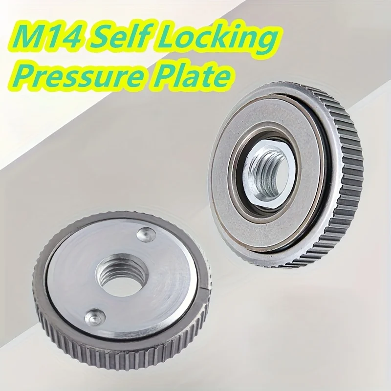 

Angle Grinder M14/10Thread Inner Outer Flange Nut Set Quick Release Locking Nut rotary tool accessories electric drill modified
